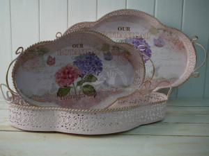 Kovové podnosy BOTANICAL