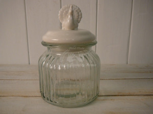 Sklenená dóza MORKA