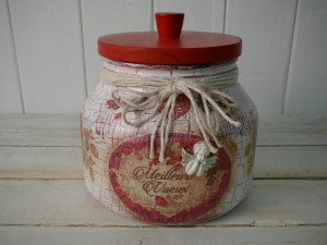 Dóza ČERVENÉ RUŽE