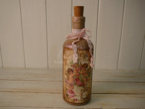 Fľaša ANJELIKY S RUŽAMI