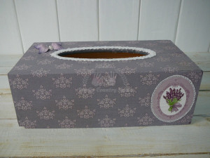 Box na kapesníky LEVANDUĽKA