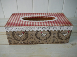 Box na kapesníky COUNTRY KITCHEN