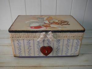 Drevená skrinka RÁNO S TEBOU