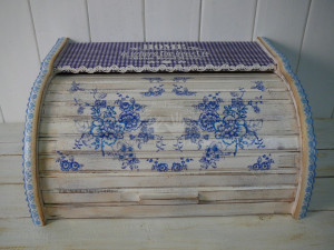 Chlebník MODRÉ KVETY