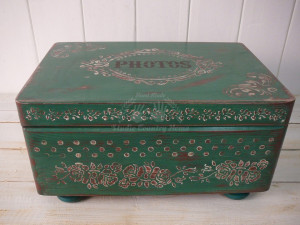 Drevená skrinka FOTO