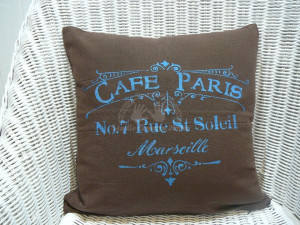 Vankúš CAFE PARIS BRAUN